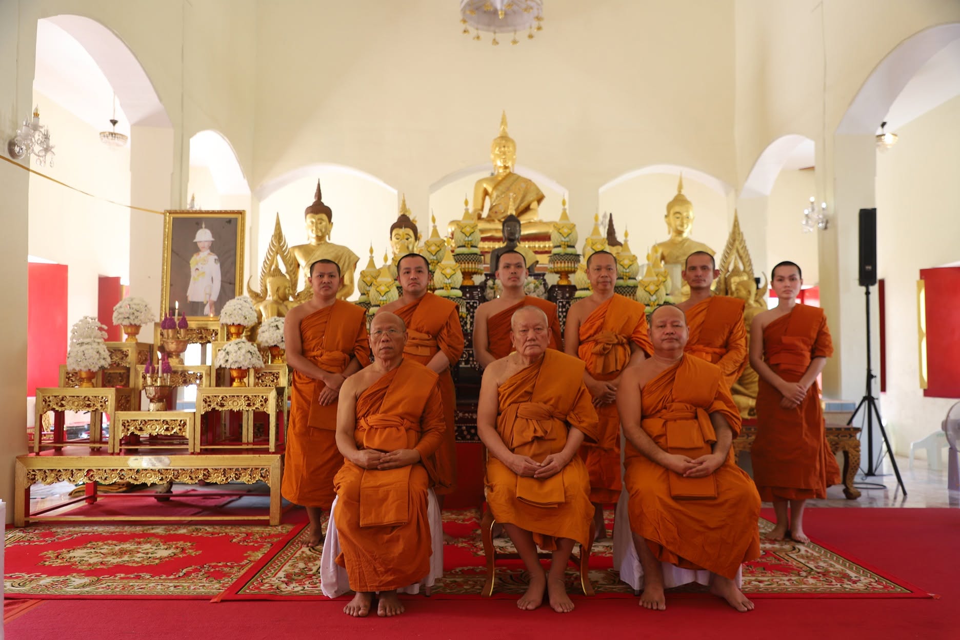 title - ส.ป.ก. ยโสธร ร่วมพิธีทำบุญตักบาตรและพิธีบำเพ็ญกุศล (สัตตมวาร ๗ วัน) เพื่ออุทิศถวายเป็นพระกุศล สมเด็จพระเจ้าลูกเธอ เจ้าฟ้าพัชรกิติยาภา นเรนทิราเทพยวดี กรมหลวงราชสาริณีสิริพัชร มหาวัชรราชธิดา  ณ วัดศรีธรรมาราม (พระอารามหลวง) อำเภอเมืองยโสธร จังหวัดยโสธร